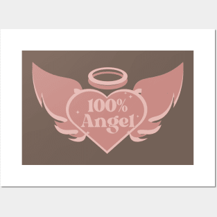 100% Angel Posters and Art